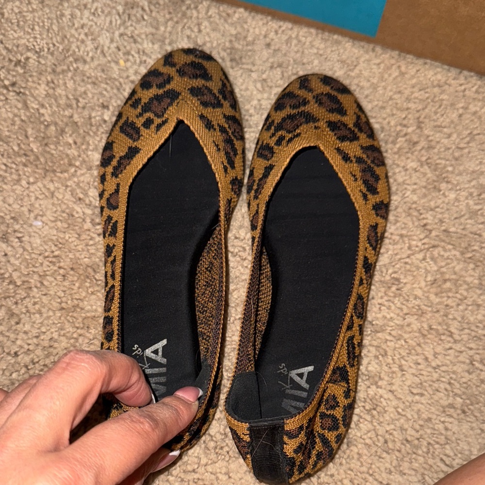 MIA Kids Leopard Print Slippers